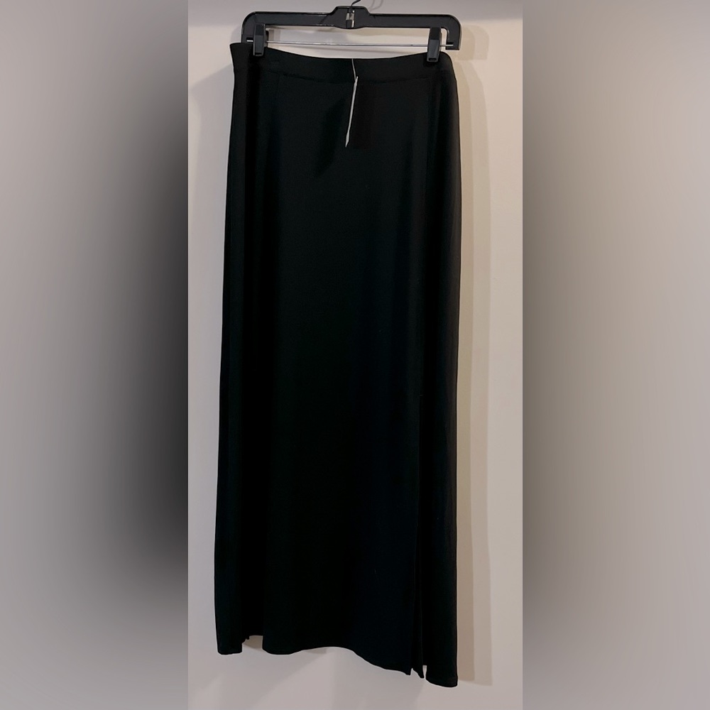 NWT Chico’s Long Black Skirt